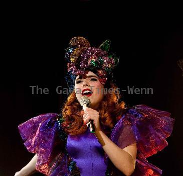 Paloma Faith performing live on stage at O2 Shepherds Bush Empire London.