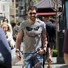 Maksim Chmerkovskiy 
shopping at the Apple store at The Grove in Hollywood
Los Angeles, California.