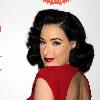 International burlesque queen Dita Von Teese returns to the MGM Grand's Crazy Horse Paris cabaret show at MGM Grand Resort Casino - Arrivals Las Vegas.