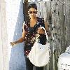 Halle Berry visits a friend's house Los Angeles.