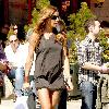 Kelly Bensimon
'The Real Housewives of New York City' cast member is presented with flowers from photographers as she leaves Pastis after having lunch with a friend
New York City, USA.