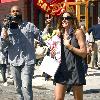 Kelly Bensimon
'The Real Housewives of New York City' cast member is presented with flowers from photographers as she leaves Pastis after having lunch with a friend
New York City, USA.