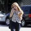 Mischa Barton going for a meeting at her agent's office in Beverly Hills. Los Angeles.