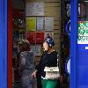 Fearne Cotton
and a friend visit her local shops whilst wearing casual clothing and no make up
London, England.