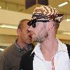 Ronan Keating arriving at the Malta International Airport ahead of his concert tonight at the MFCC Arena
Ta' Qali, Malta.