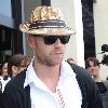 Ronan Keating arriving at the Malta International Airport ahead of his concert tonight at the MFCC Arena
Ta' Qali, Malta.