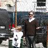 Matthew Broderick and son James Wilke Broderick out walking in SoHoNew York City.