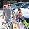 Ashley Tisdale and Scott Speer
visit Planet Blue and 98% Angel in Malibu
Los Angeles, California.