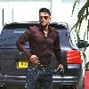 Peter Andre leaving his house
Brighton, England.