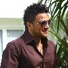 Peter Andre leaving his house
Brighton, England.