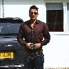 Peter Andre leaving his house
Brighton, England.