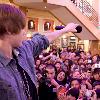 Justin Beiber 
performing on 'The BigBoy Radio Show' on Power 106 at Universal City Walk.
Los Angeles, California.