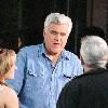 Jay Leno
films for his show on Melrose Avenue in West Hollywood
Los Angeles, California.