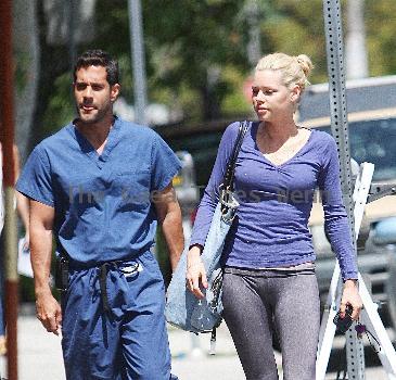 Sophie Monk and a friend arriving at a restaurant in West Hollywood for lunch
Los Angeles, California.