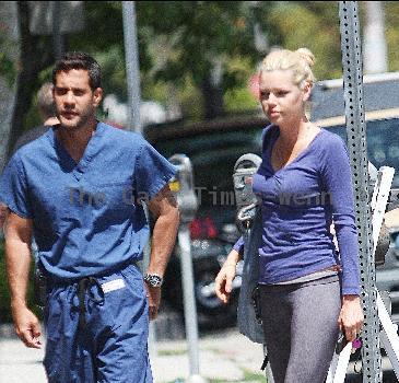 Sophie Monk and a friend arriving at a restaurant in West Hollywood for lunch
Los Angeles, California.
