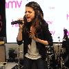 Selena Gomez 
performing live at the HMV store in Oxford Street.
London, England.