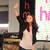 Selena Gomez 
performing live at the HMV store in Oxford Street.
London, England.