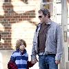 Matthew Broderick and his son James Wilkie Broderick
walking in Greenwich Village
New York City, USA.