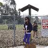 Janice Dickinson takes her pet dogs for a walk in the park
Los Angeles, USA.