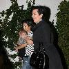 Kourtney Kardashian takes baby Mason for dinner with her mother Kris Jenner and sisters Kendall and Kylie in Malibu.
Los Angeles, California, USA.