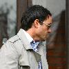 Jack Tweed leaving home on his way to court on the final day of his trial where he stands accused of rape Essex.