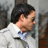 Jack Tweed leaving home on his way to court on the final day of his trial where he stands accused of rape Essex.