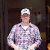 Jamie Oliver 
leaving the BBC Radio 2 studios
London, England.