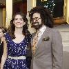 Emmy Rossum and Adam Duritz attending the opening night of