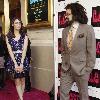 Emmy Rossum and Adam Duritz attending the opening night of