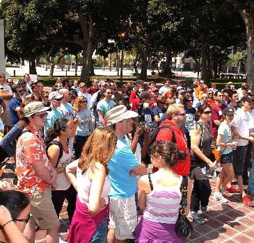 Andrea Bowen Los Angeles Race Fantastique to host 'L.A.'s Celebrity Race for Marriage Equality with a Celebrity Race' at Los Angeles City Hall - Arrivals Los Angeles.