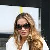 Elen Rives
Frank Lampard's Ex Girlfriend outside the ITV television studios.
London, England.