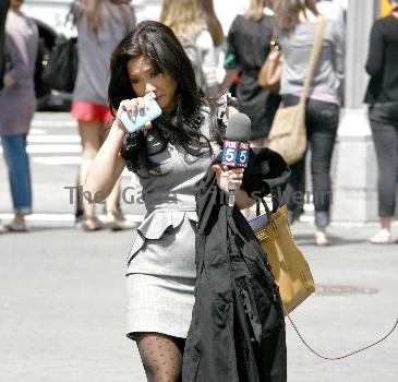 Julie Chang
entertainment anchor for Good Day New York, FOX 5, reporting on location near Central Park
New York City, USA.