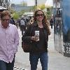 Shannon Elizabeth is all smiles on her way to pick up coffee at The Grove
Los Angeles, California.