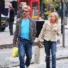 Jayne Torvill and Christopher Dean
out and about in Manchester City Centre
Manchester, England.