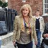 Beverley Callard
de parts the Merrion Hotel
Dublin, Ireland.