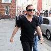 Ricky Gervais
departs the Merrion Hotel
Dublin, Ireland.