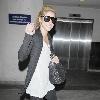 Shakira arriving at LAX airport on a flight from Miami Los Angeles.