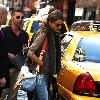 Victoria's Secret model Alessandra Ambrosio
shops at Marc Jacobs in Soho
New York City, USA.