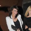 Christine Bleakley leaves Zuma restaurant looking a little worse for wear 
London, England.