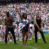 Alexandra Burke 
performs live performance as the London Wasps take on Bath, raising money for 'Help for Heroes' at Twickenham Stadium
London, England.