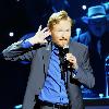 Conan O'Brien performing on his 'Legally Prohibited To Be Funny On Television Tour' at the Gibson Amphitheatre.
Universal City, California,