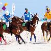 Polo players Brandon Phillips, John gobin and Lance Vetterparticipate in the 2010 AMG South Beach Men Polo World Cup behind The Setai HotelMiami.