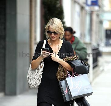 Former Hollyoaks actress Ali Bastian
leaving the Lipsy store
London, England.