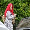 Jane Goldman
 arriving at a friends house in west London
London, England.