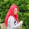 Jane Goldman
 arriving at a friends house in west London
London, England.