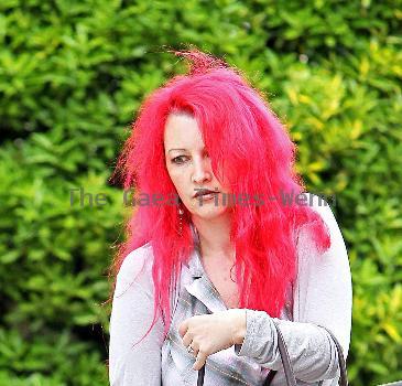 Jane Goldman
 arriving at a friends house in west London
London, England.