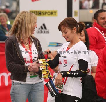 Richard Branson The start of the 2010 Virgin London Marathon at Blackheath CommonLondon.