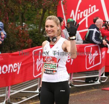 Richard Branson The start of the 2010 Virgin London Marathon at Blackheath CommonLondon.