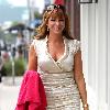 Jill Zarinleaves the Warren Tricomi Salon in West Hollywood Los Angeles.