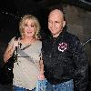 Coronation Street star, Beverley Callard on her way for a meal at Salford Quays Manchester.